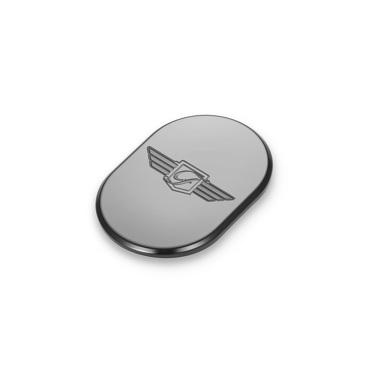 Harley-Davidson Black FD Logo Antenna Cover - Right