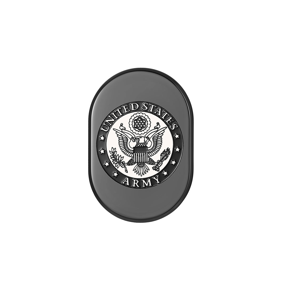 Harley-Davidson Stainless-Steel in Black US Army Antenna Cover - Right