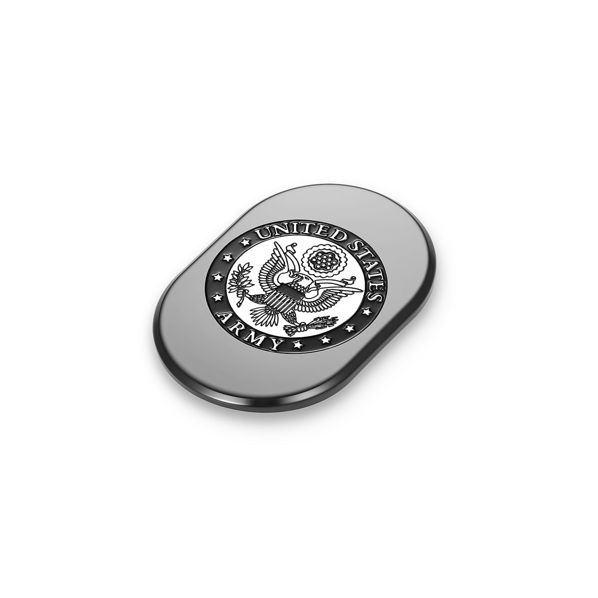 Harley-Davidson Stainless-Steel in Black US Army Antenna Cover - Right