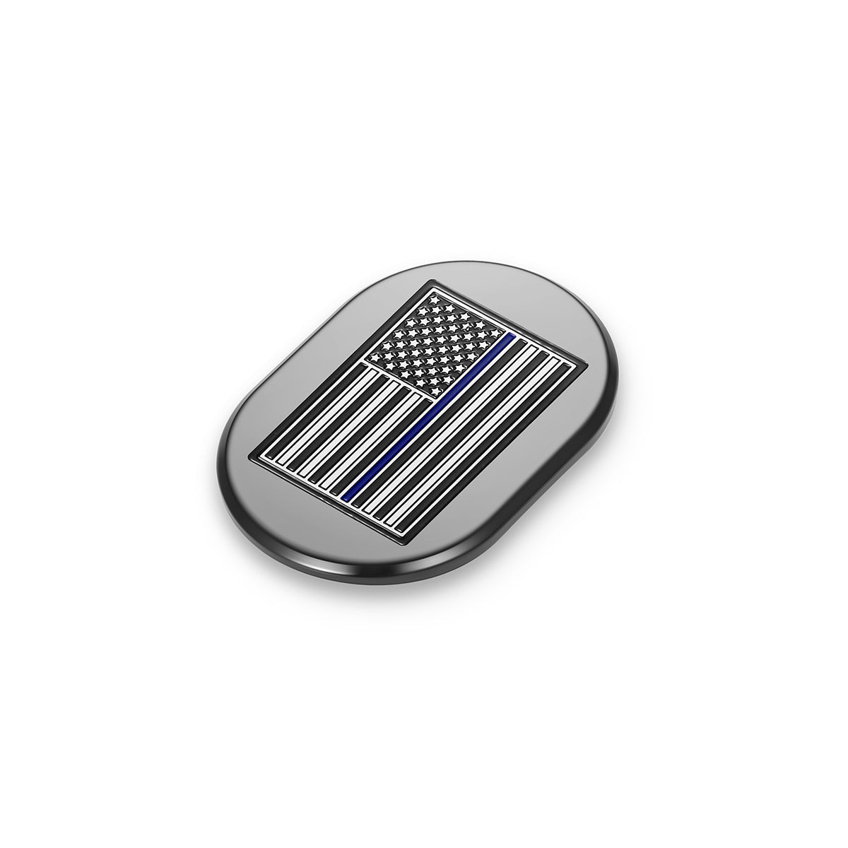 Harley-Davidson Black thin Blue Line Antenna Cover - Right