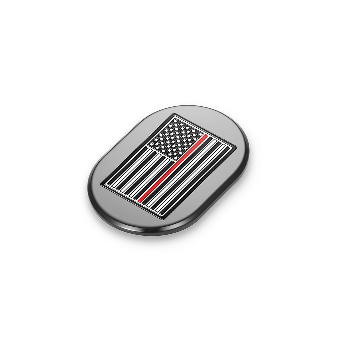 Harley-Davidson Black thin Red Line Antenna Cover - Right