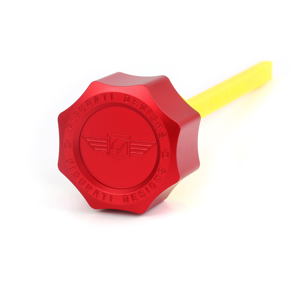 Performance Dipstick for Harley-Davidson Touring M8 (2017-2026) - Curved Red