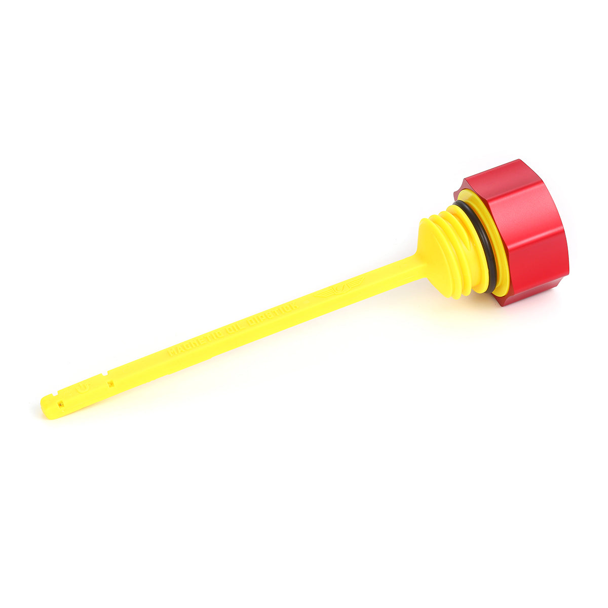 Performance Dipstick for Harley-Davidson Touring M8 (2017-2026) - Curved Red