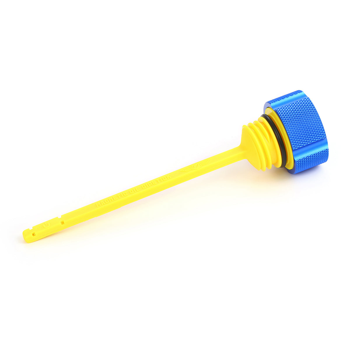 Performance Dipstick for Harley-Davidson Touring M8 (2017-2026) - Knurled Blue
