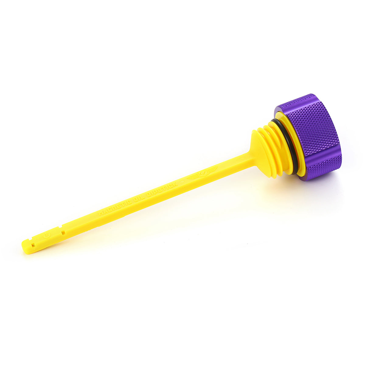 Performance Dipstick for Harley-Davidson Touring M8 (2017-2026) - Knurled Purple