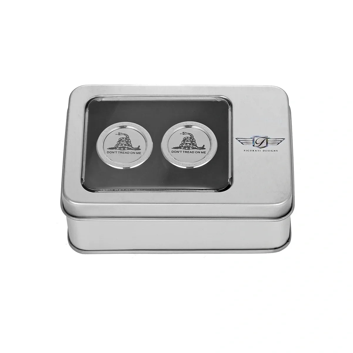 Harley-Davidson Stainless-Steel Don't Tread On Me Docking Hardware