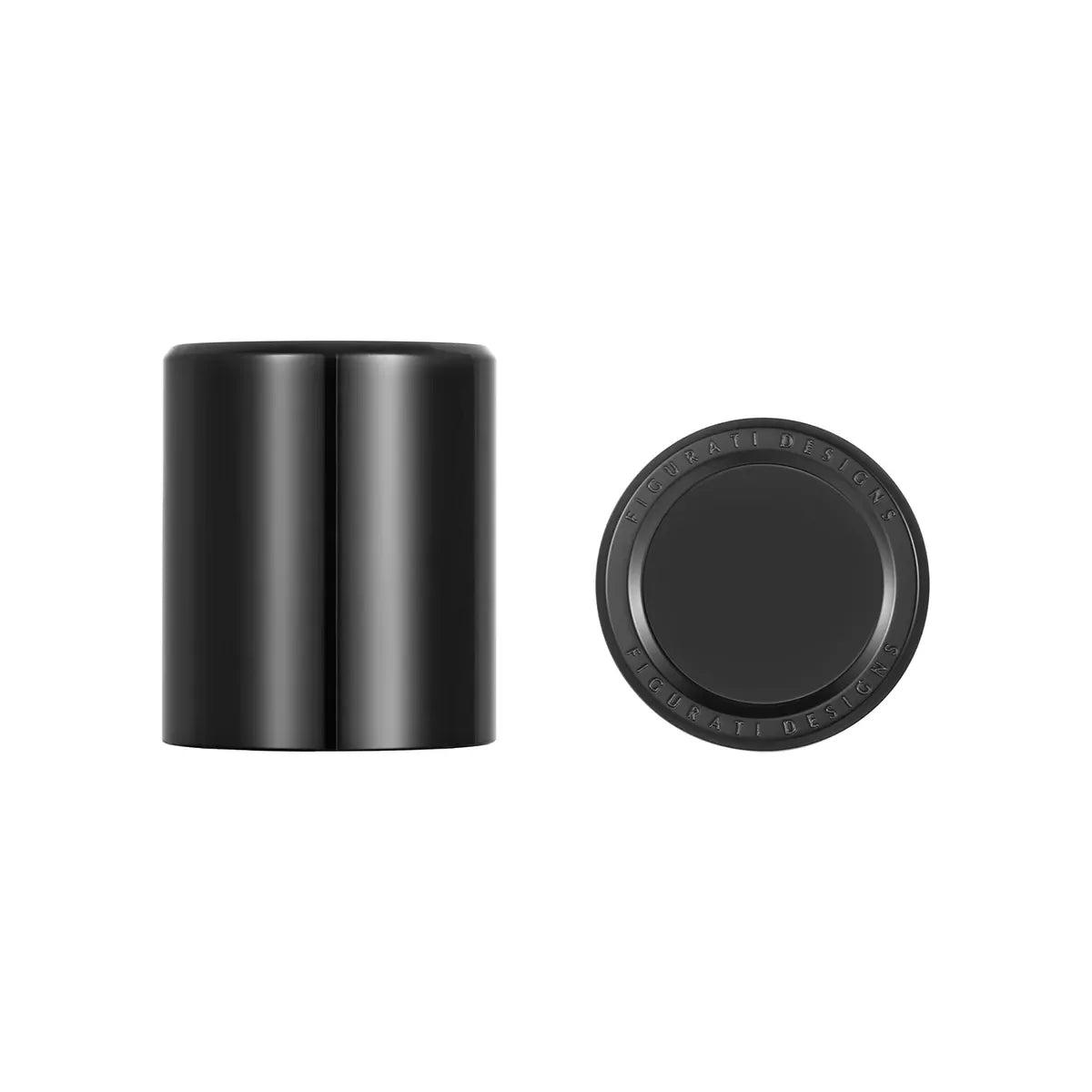 Harley-Davidson Stainless-Steel in Black Custom Docking Cover 27.2/32 (Short Fat) - Contrast
