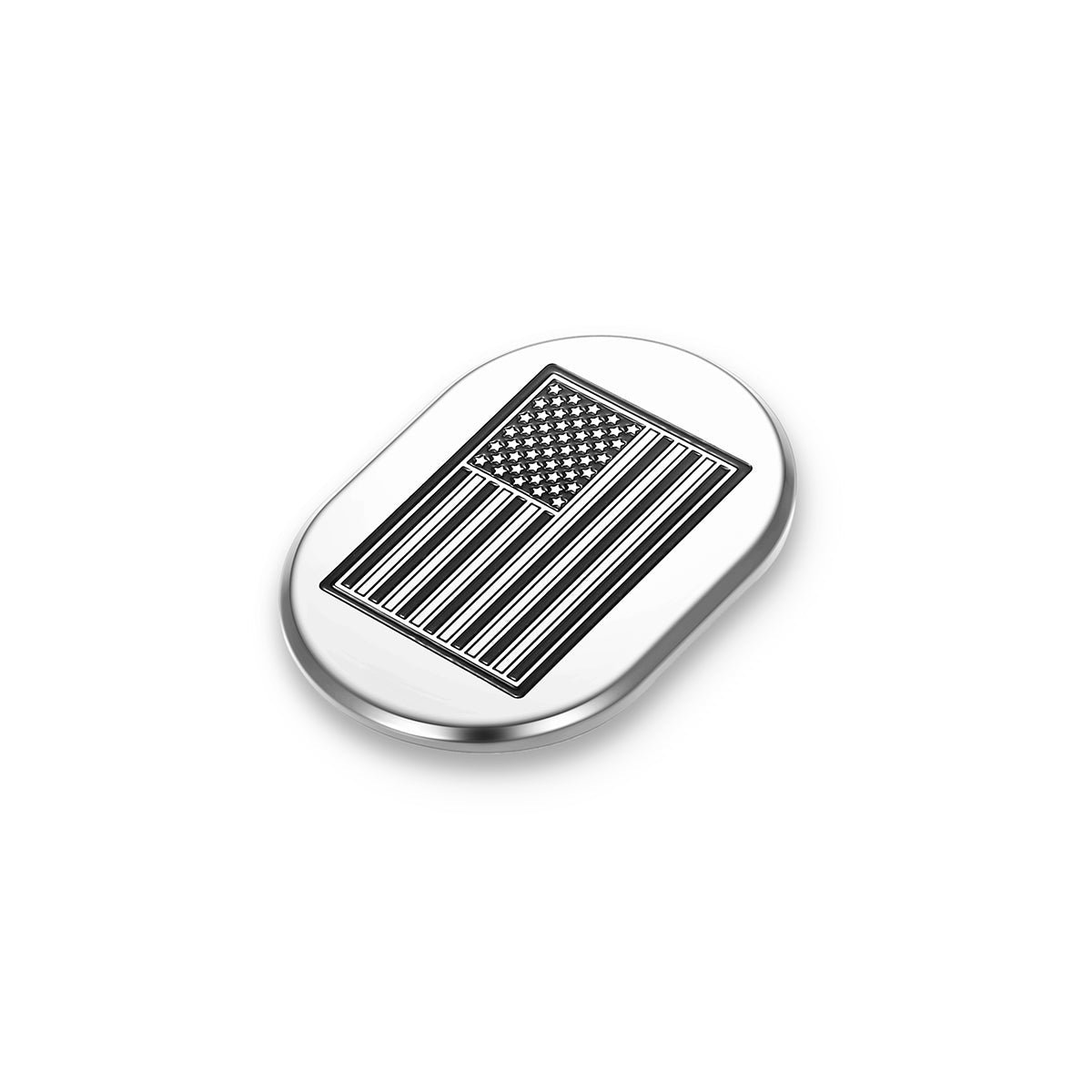 Harley-Davidson Stainless-Steel Contrast Cut Antenna Cover - Right