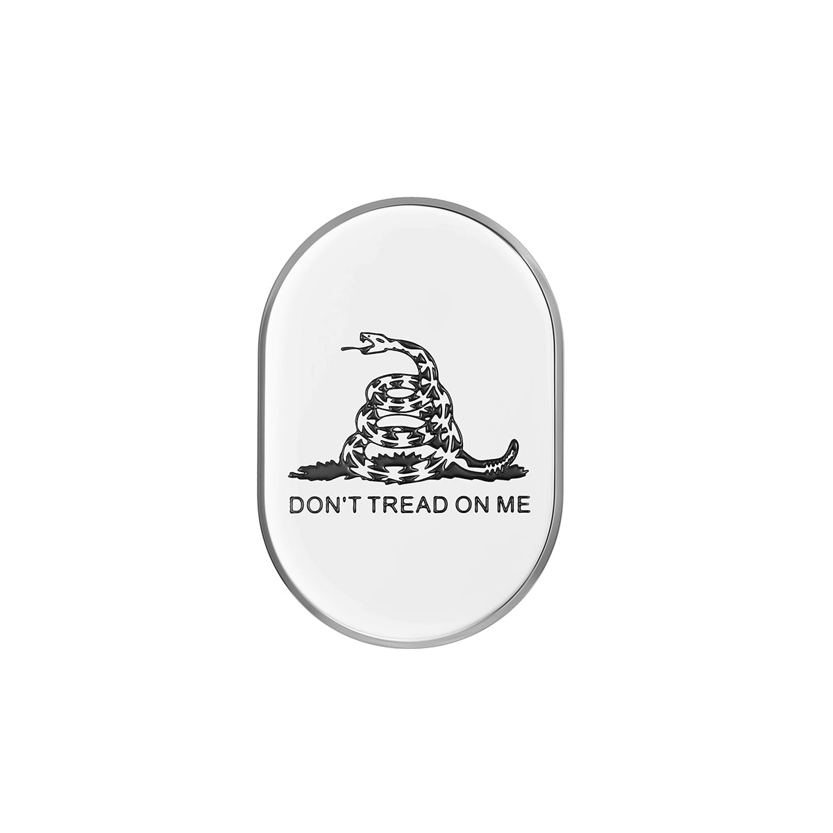 Harley-Davidson Stainless-Steel Don’t Tread on Me Antenna Cover - Left