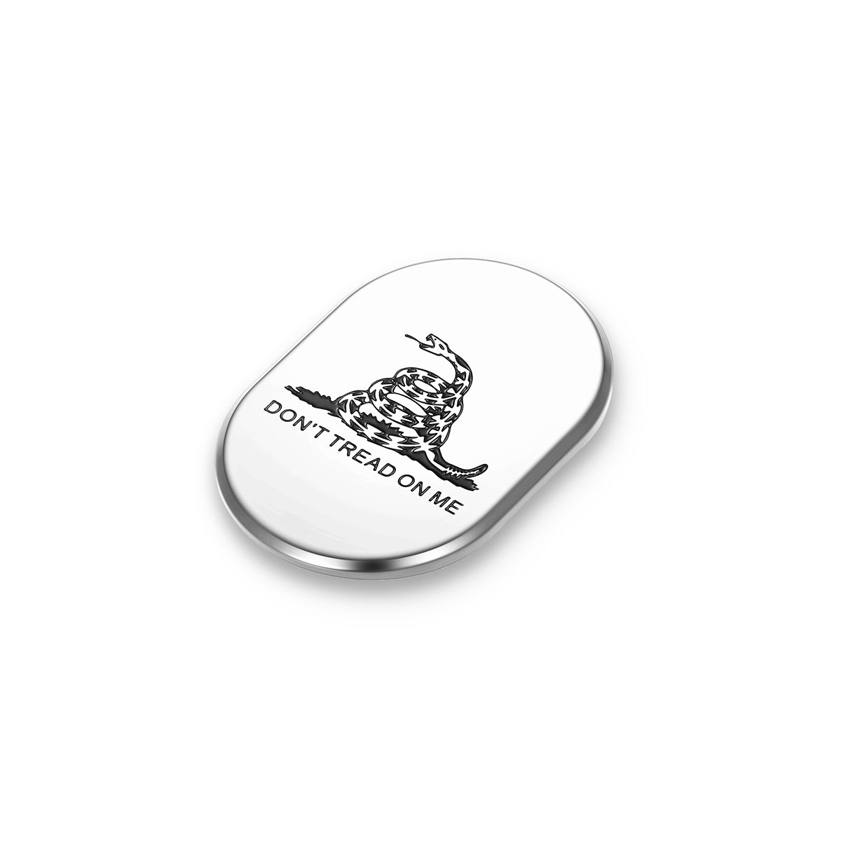 Harley-Davidson Stainless-Steel Don’t Tread on Me Antenna Cover - Left