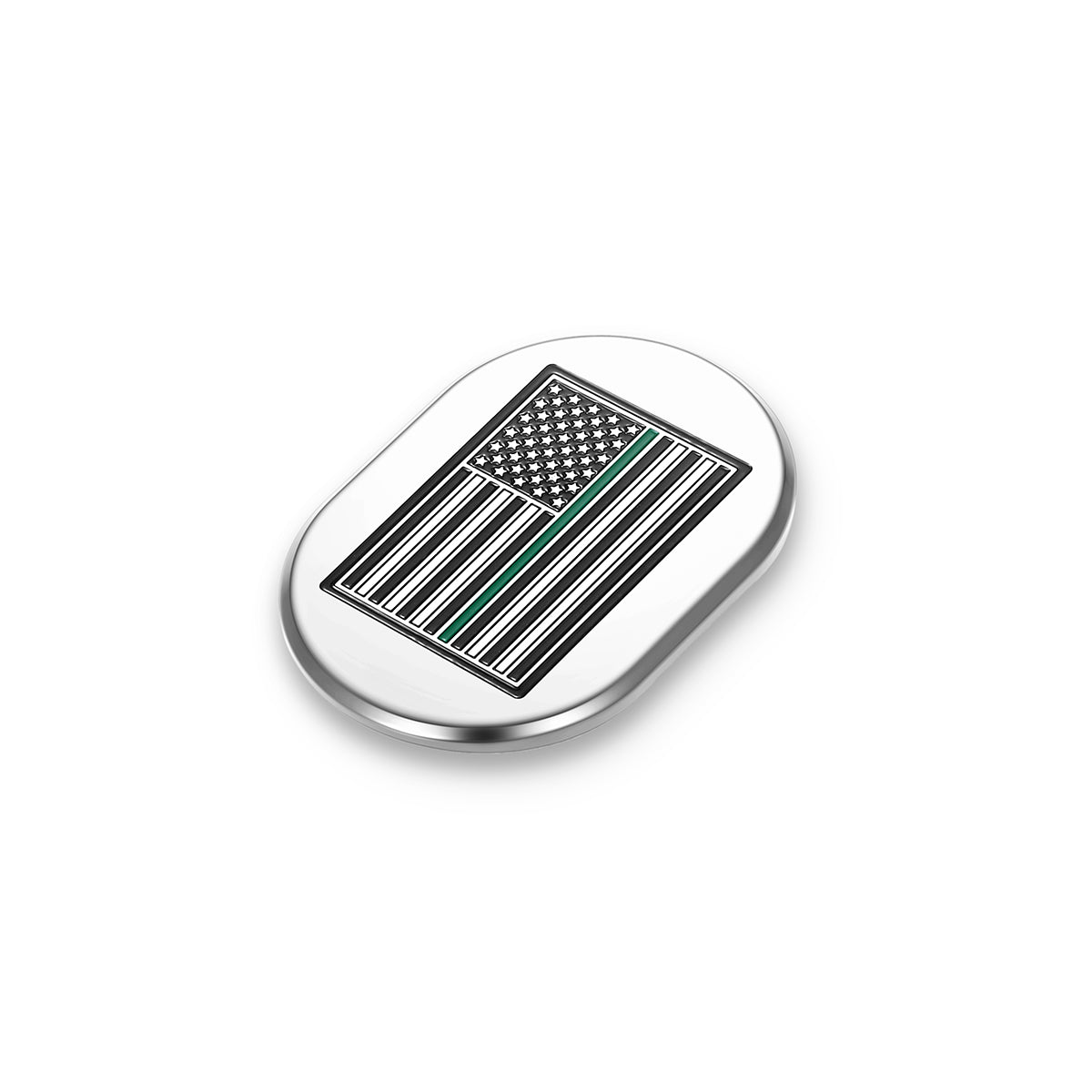 Harley-Davidson Stainless-Steel thin Green Line Antenna Cover - Right