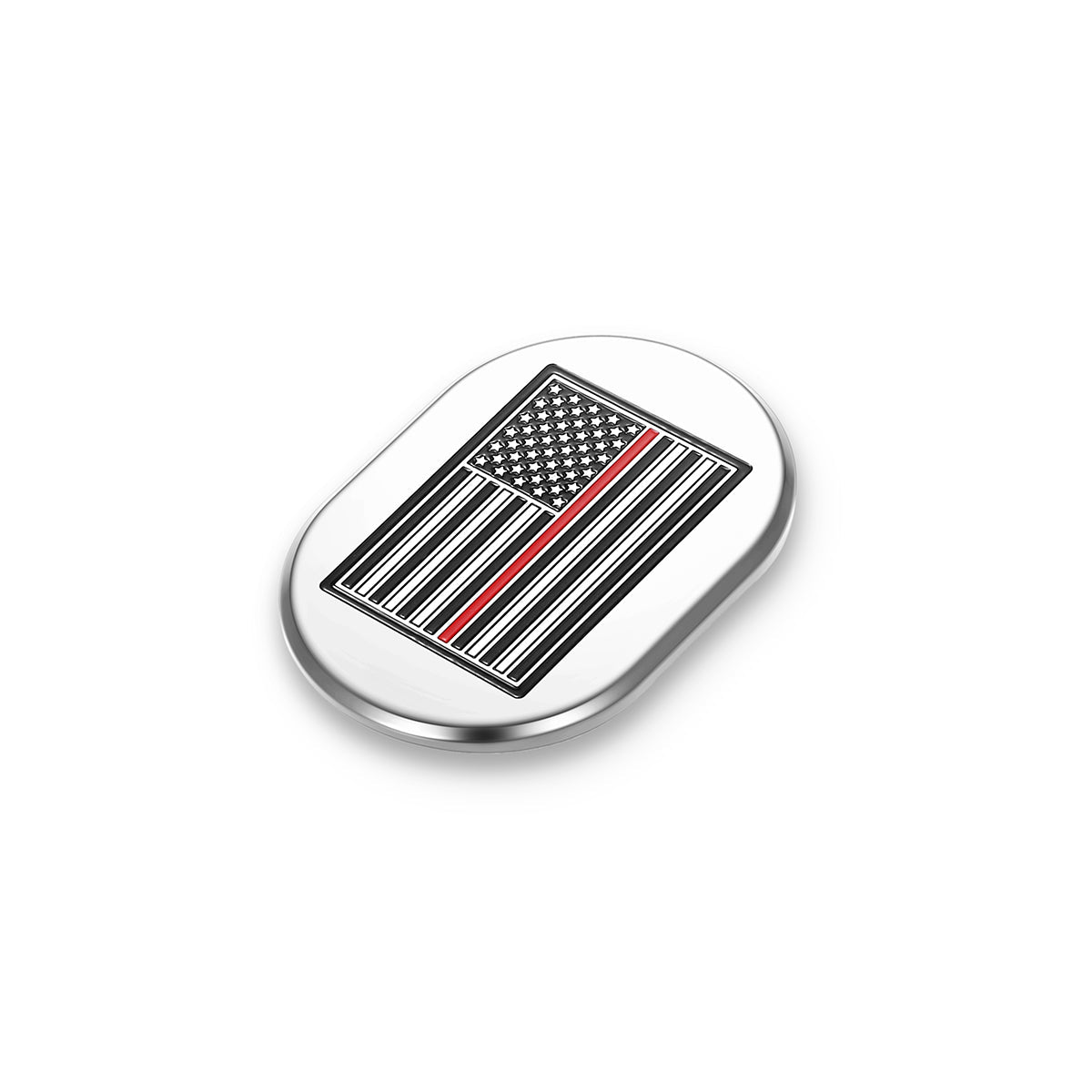 Harley-Davidson Stainless-Steel thin Red Line Antenna Cover - Right