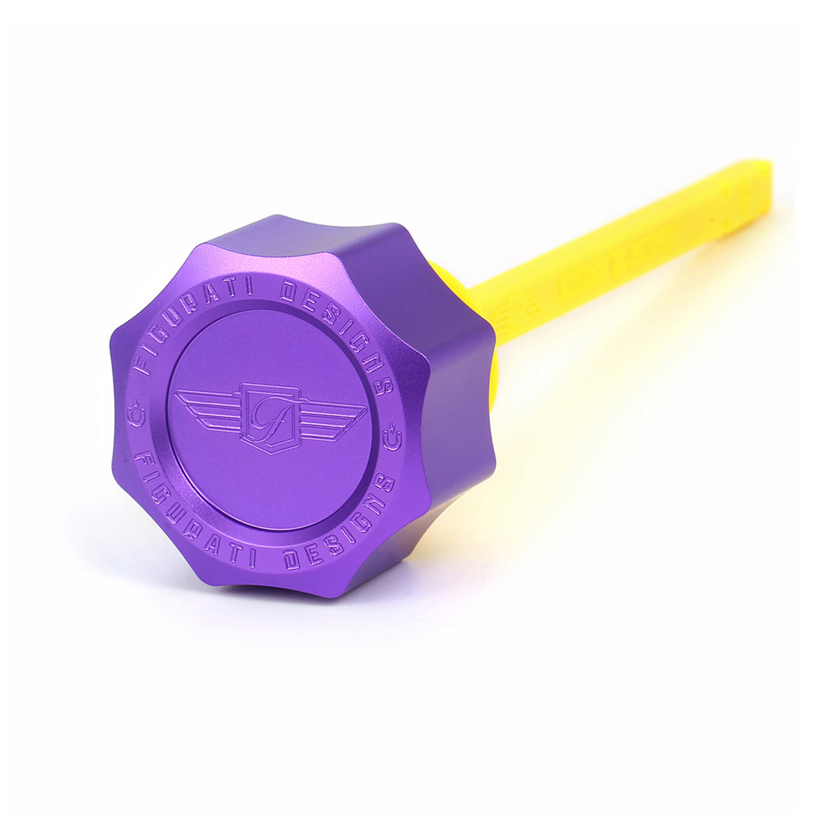 Performance Dipstick for Harley-Davidson Touring M8 (2017-2026) - Curved Purple