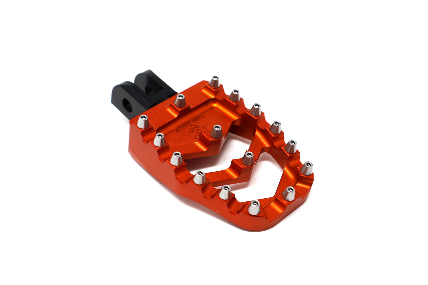 Spiked Arrow Pegs Tangerine