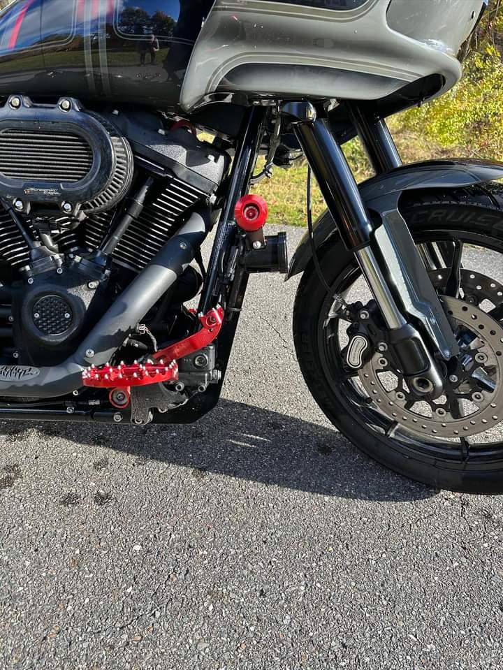 Crossthread Cycle- Forward Controls M8 Softail Brake Arm (ALL COLORS)