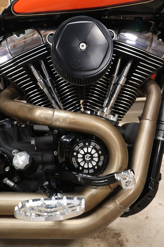 Crossthread Cycle- Lucky 13 Timing Covers Twin Cam Engine