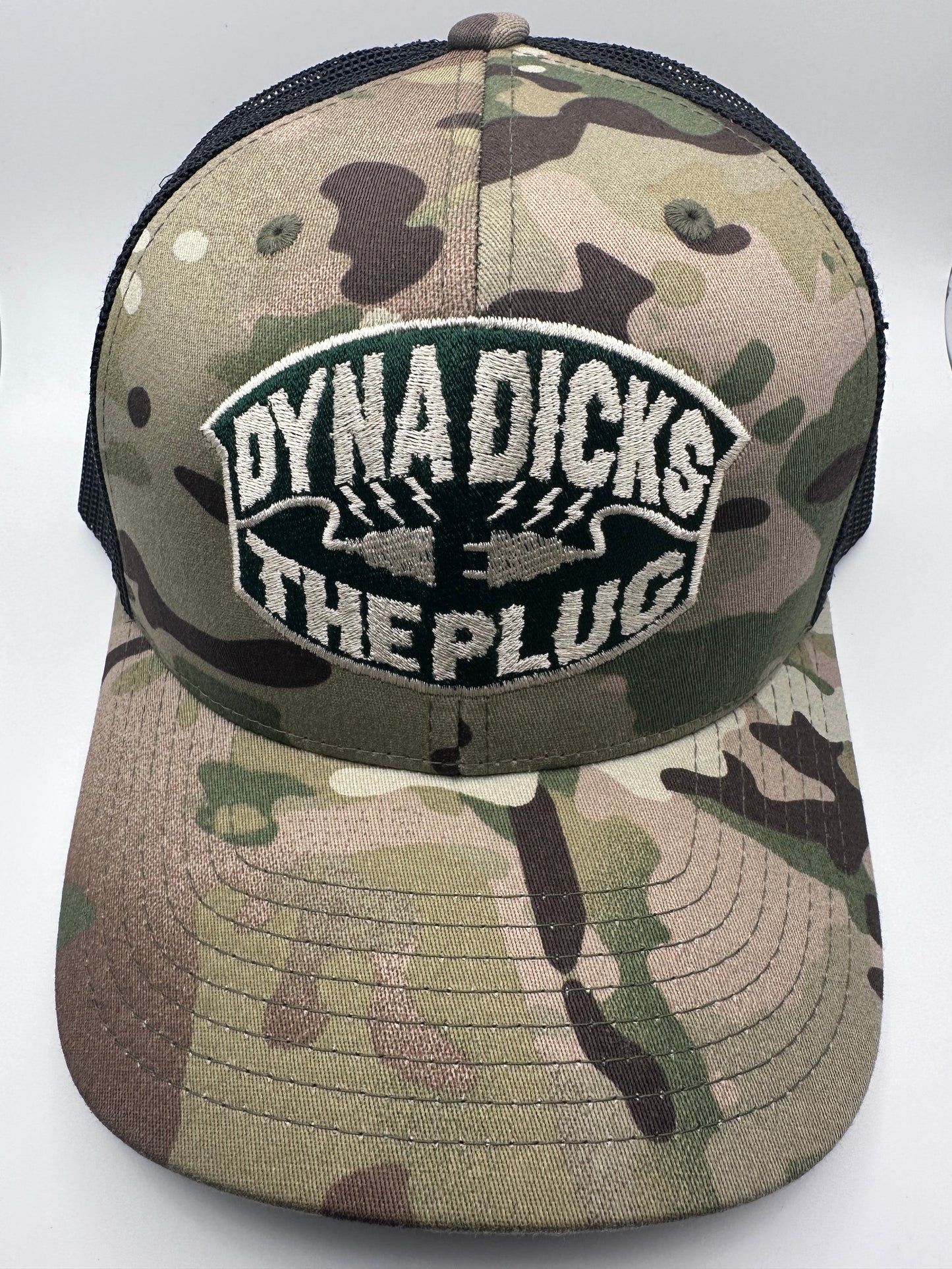 Dyna Dicks Embroidered Trucker Hat | Yupoong 6506 Retro Mesh Snapback