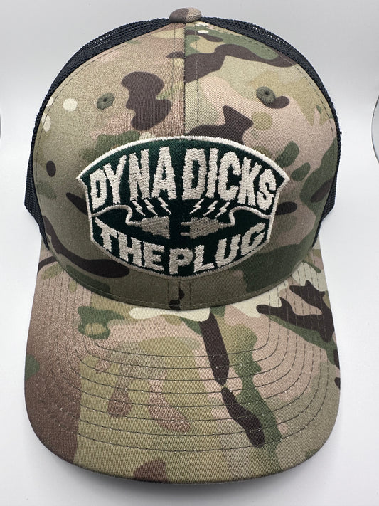 Dyna Dicks Embroidered Trucker Hat | Yupoong 6506 Retro Mesh Snapback