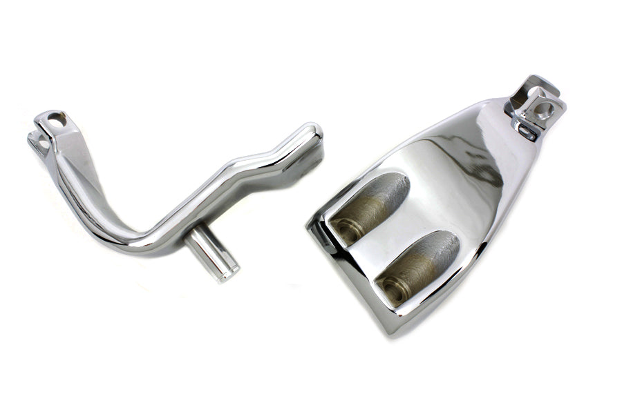 V-TWIN MANUFACTURING-   DYNA Mid Mount Set- CHROME