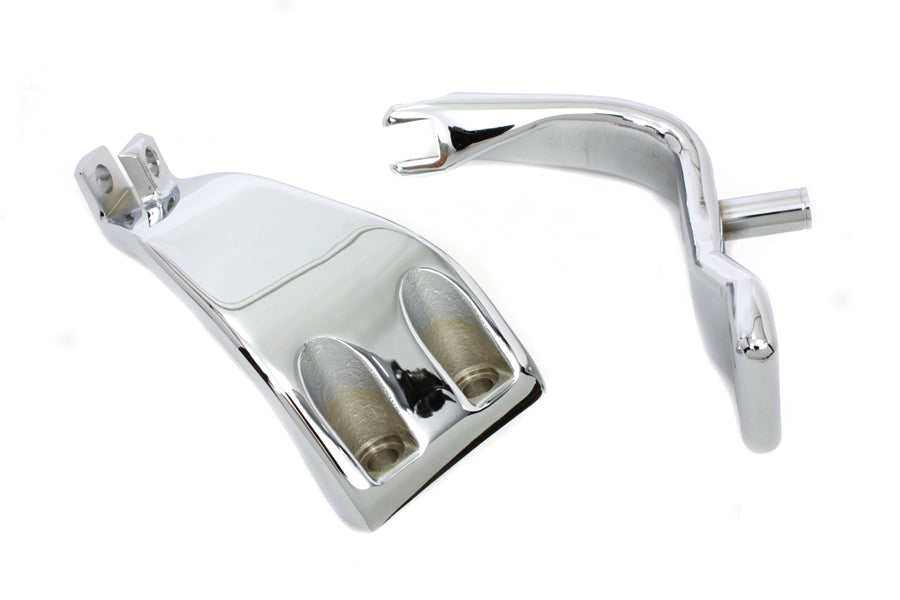V-TWIN MANUFACTURING-   DYNA Mid Mount Set- CHROME