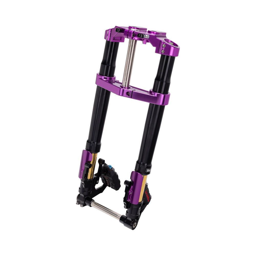 OG Purple 2014-2023 Touring Inverted Front End Complete kit Drop 1 inch