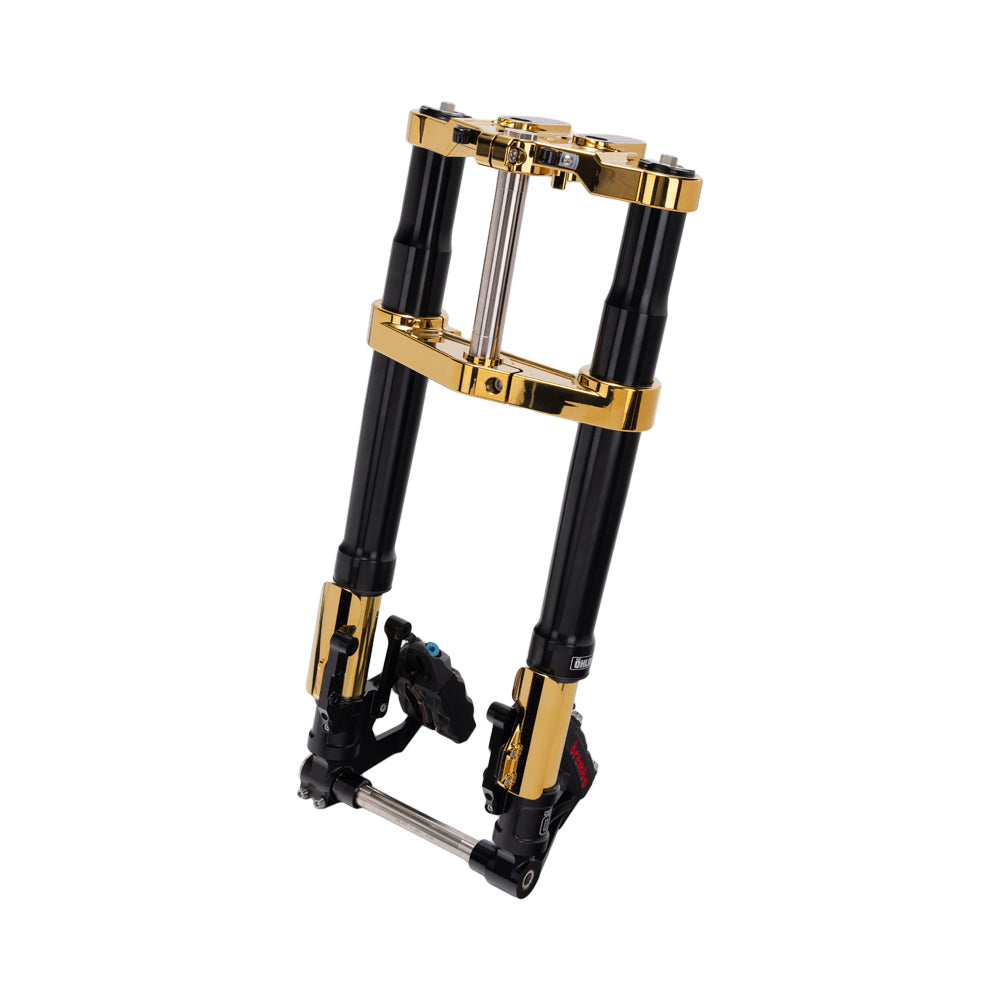 OG Gold Plating 2014-2023 Touring Inverted Front End Complete kit