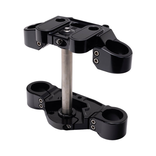 Black OG 2018-Up Softail 49mm Drop 1 inch Triple Trees kit