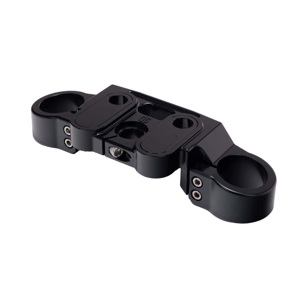 Black 2020-Up Softail Lowrider S & ST Drop 1" Top Triple Tree