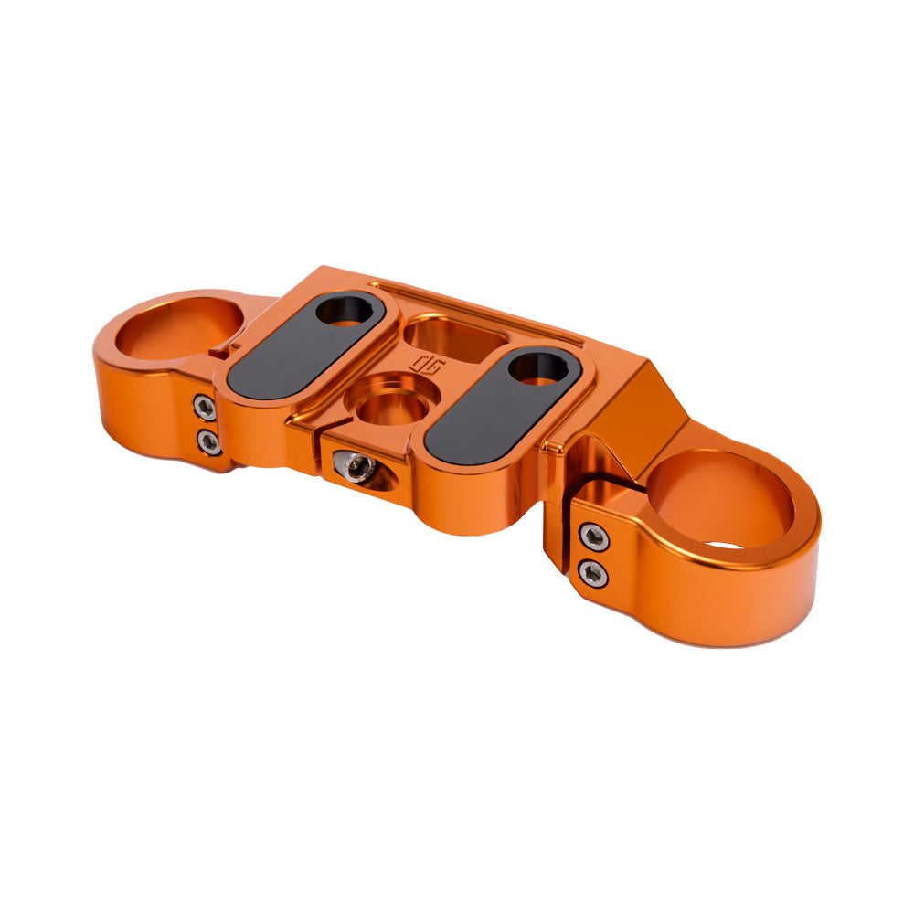 Orange 2020-Up Softail Lowrider S & ST Drop 1" Top Triple Tree