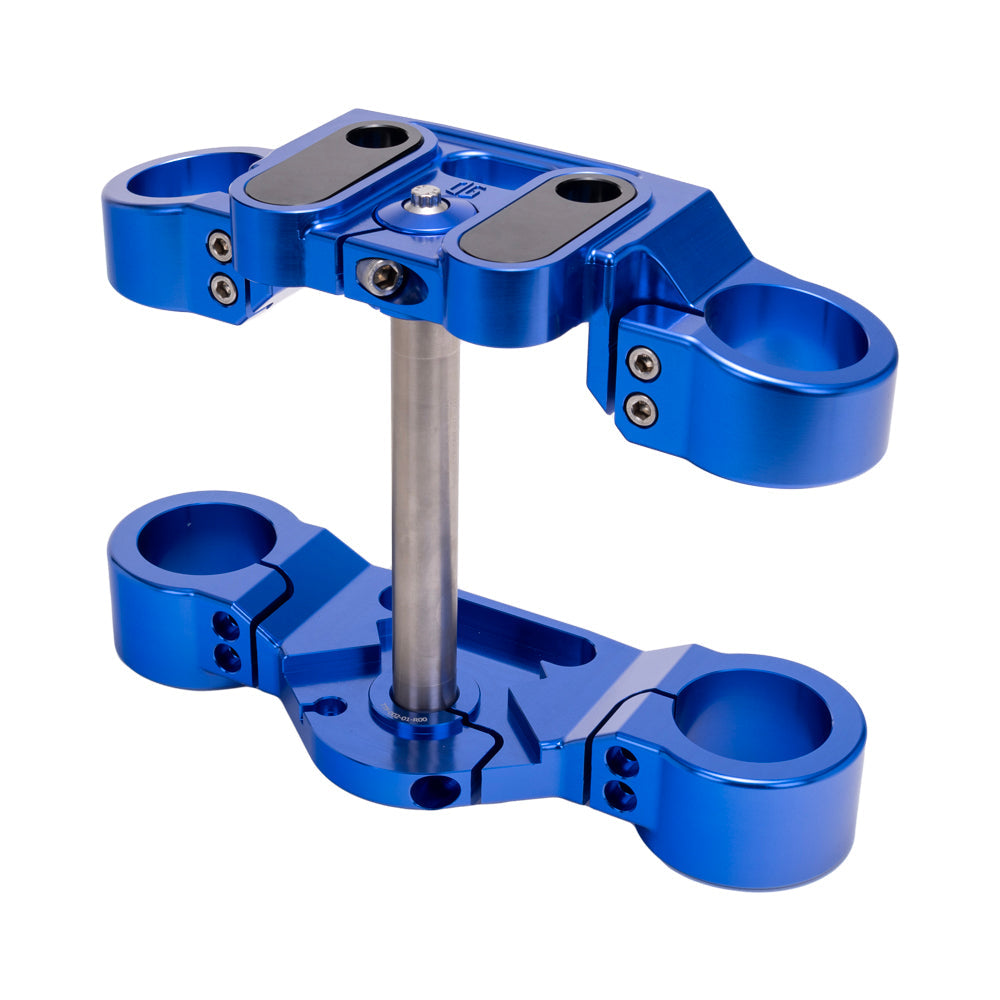 Blue 2020-Up Softail Lowrider S & ST Drop 1" Triple Trees kit