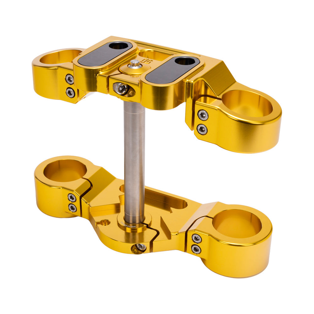 Gold 2020-Up Softail Lowrider S & ST Drop 1" Triple Trees kit