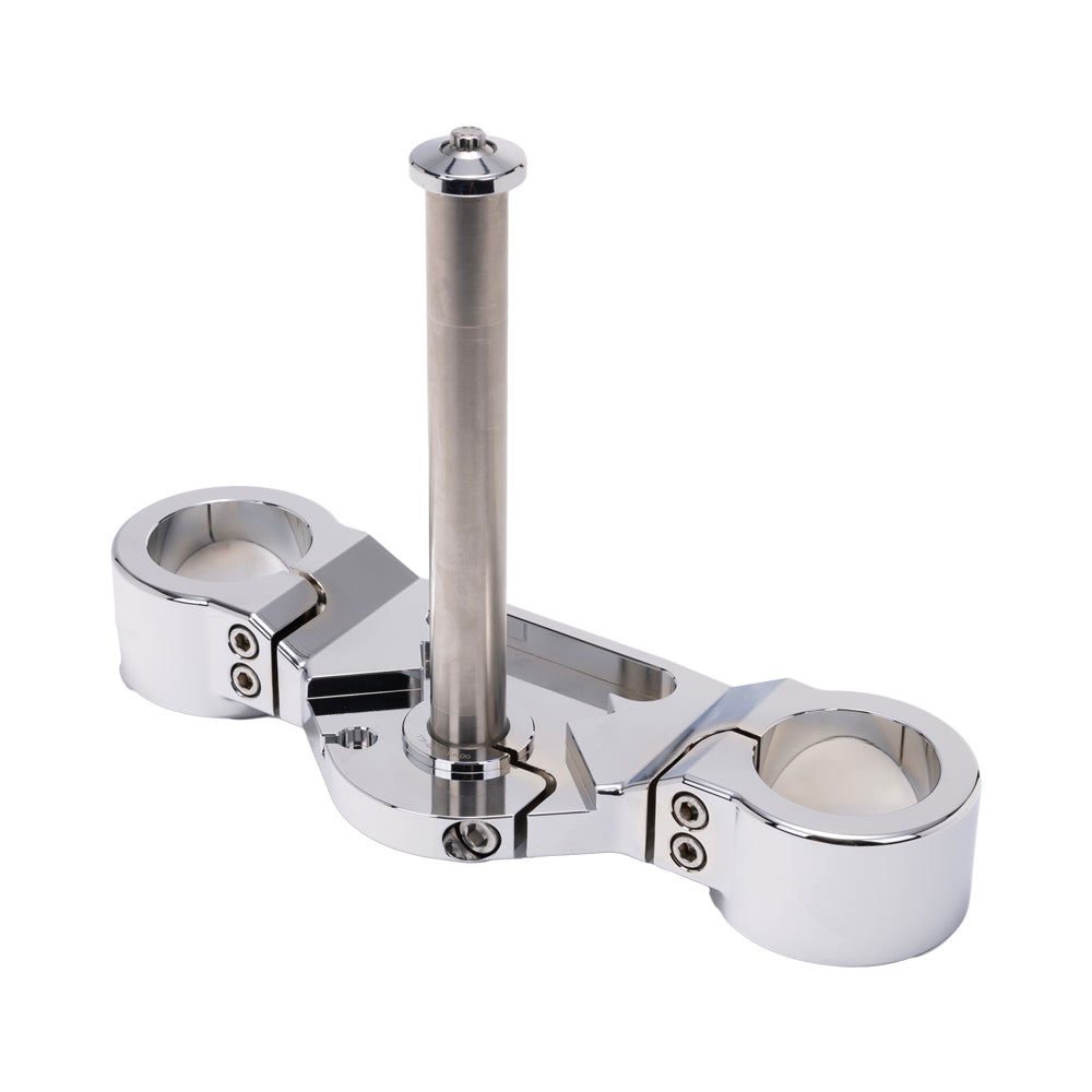 Chrome 2020-Up Softail Lowrider S & ST Lower Triple Tree kit