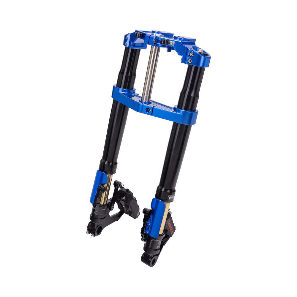 OG Blue 2024-Up Touring Inverted Front End Complete kit Drop 1"