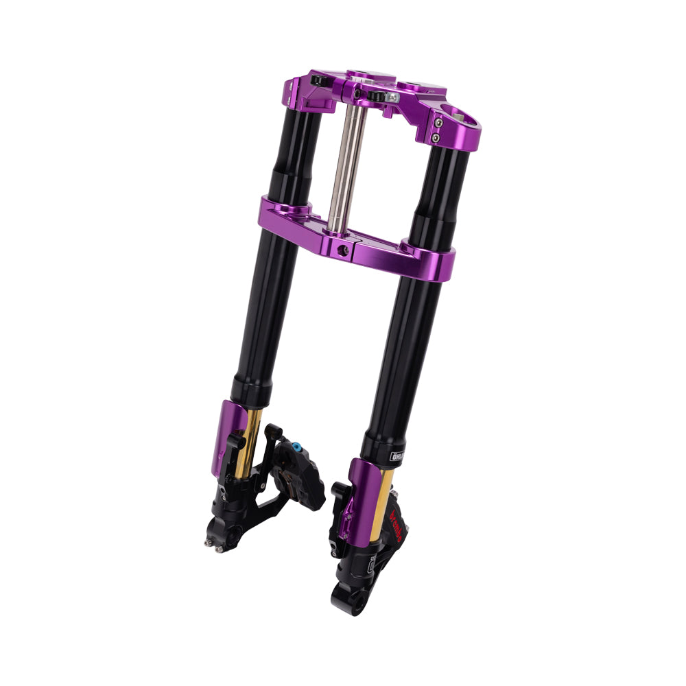 OG Purple 2024-Up Touring Inverted Front End Complete kit Drop 1"