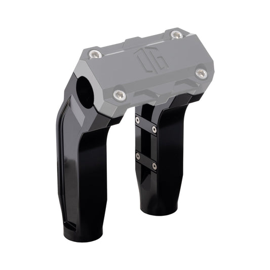 Black OG 6.5 inch Pull Back Riser Legs