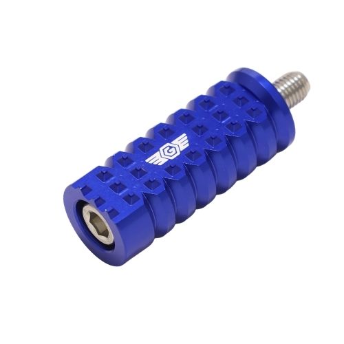 Harley Davidson Blue 2" Gripper Shifter Peg