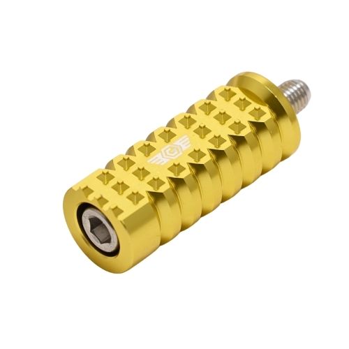 Harley Davidson Gold 2" Gripper Shifter Peg