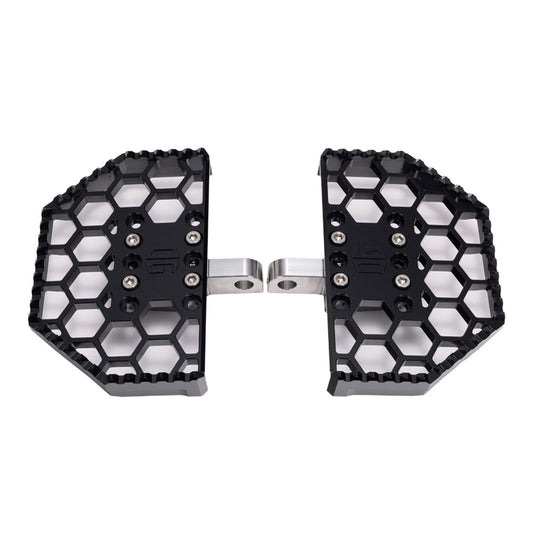 Original Garage Moto Black Mini Floorboards for Harley-Davidson