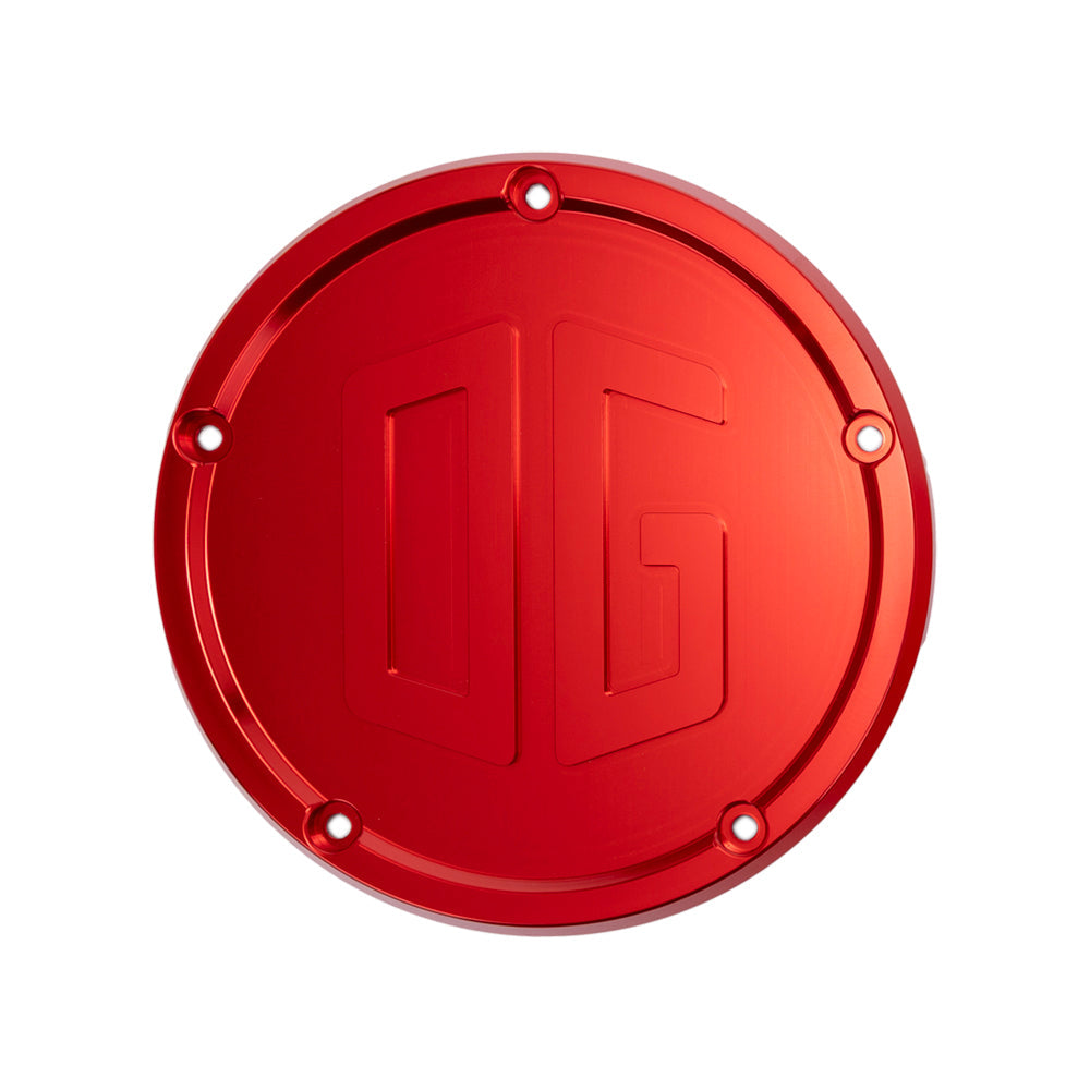 OG Red M8 Softail Derby Cover