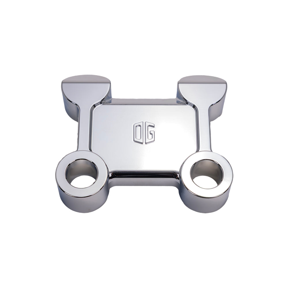 OG Chrome M8 Softail Pull Back Plate