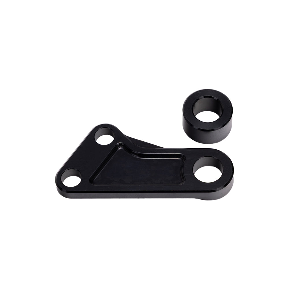 OG Black Ohlins 2025-Up Softail Shocks External Preload Master Cylinder Mount