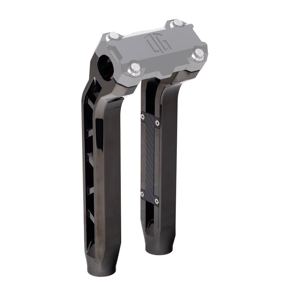 OG Black Chrome Performance 10.5 Pull Back Riser Legs