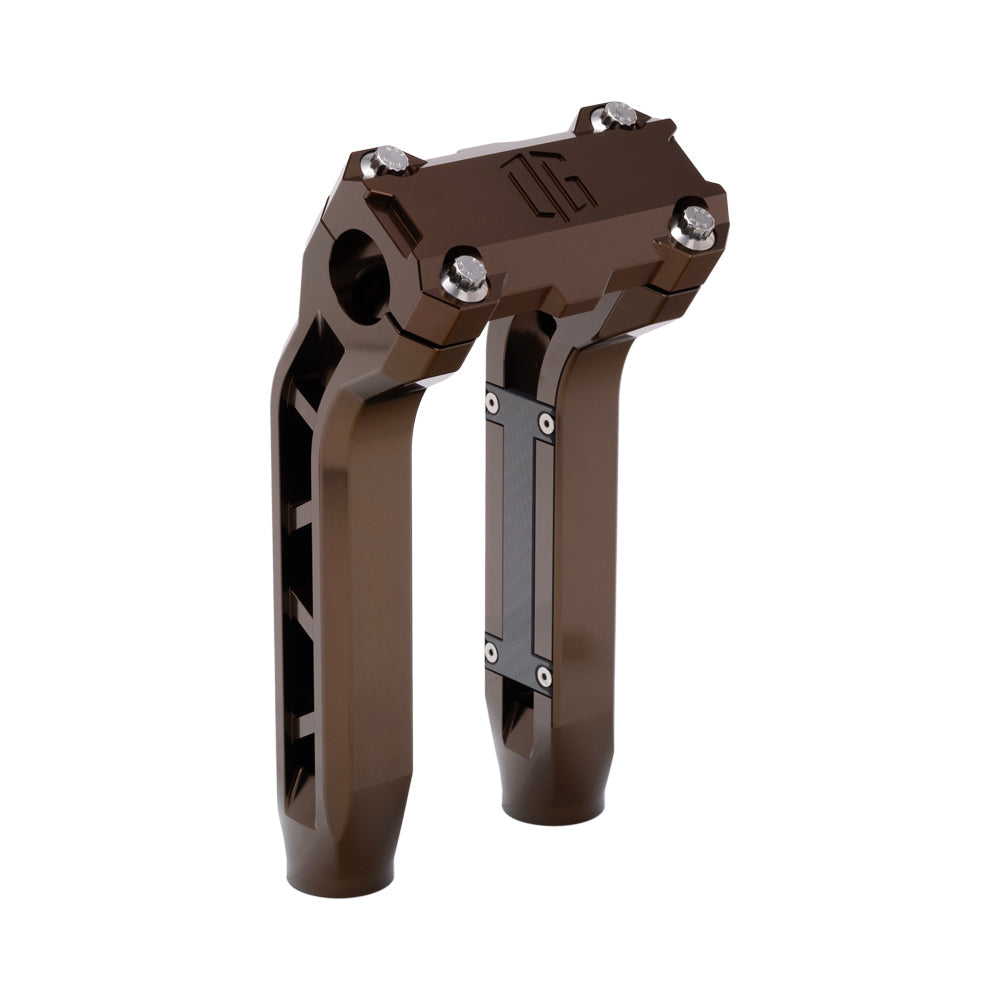 OG Bronze Performance 8.5 inch Pull Back Riser Legs with Bronze Performance Top Clamp