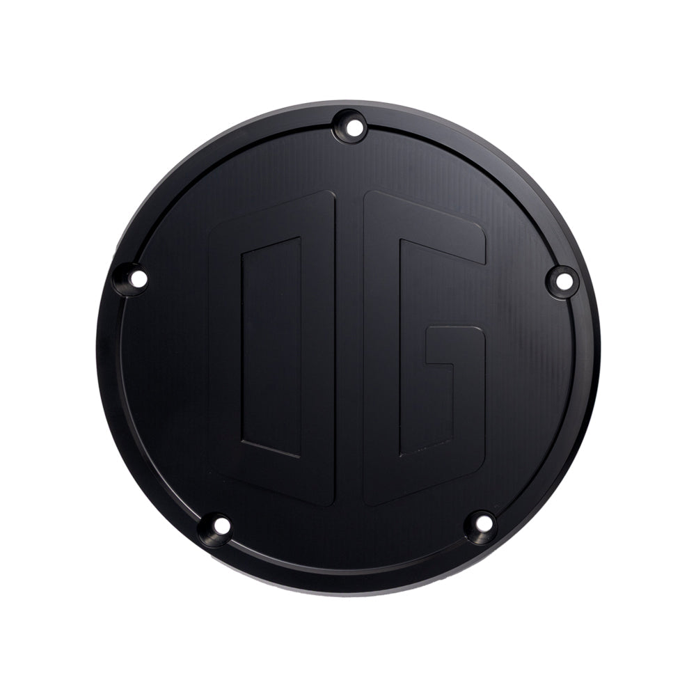 OG Black Twin Cam Derby Cover