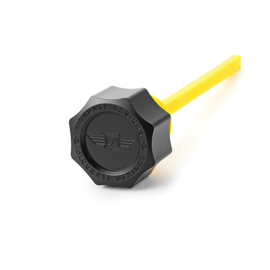 Performance Dipstick for Harley-Davidson Touring M8 (2017-2026) - Curved Black