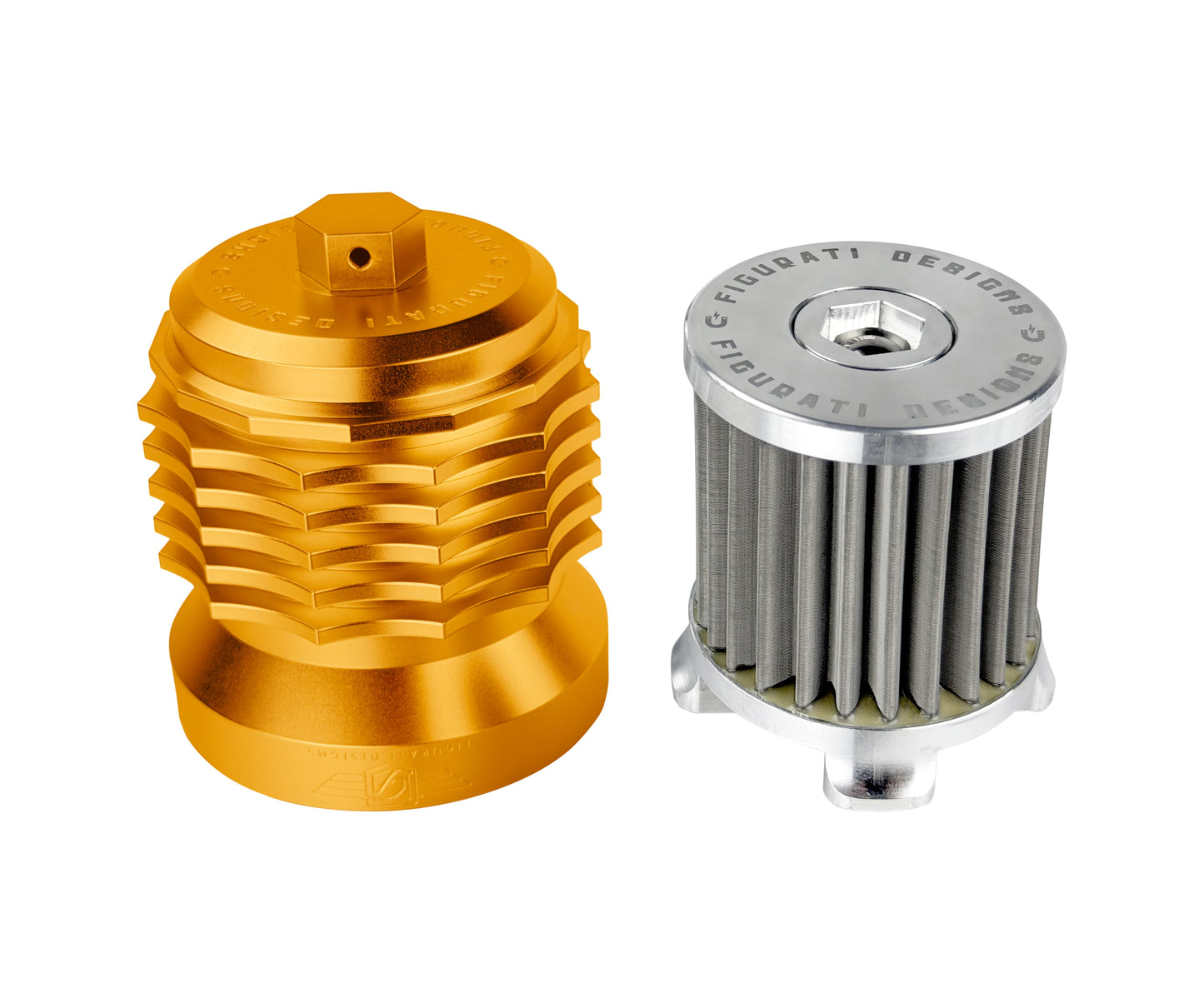 Performance Magnetic Oil Filter for Harley-Davidson All Models (1984-2026) - Gold