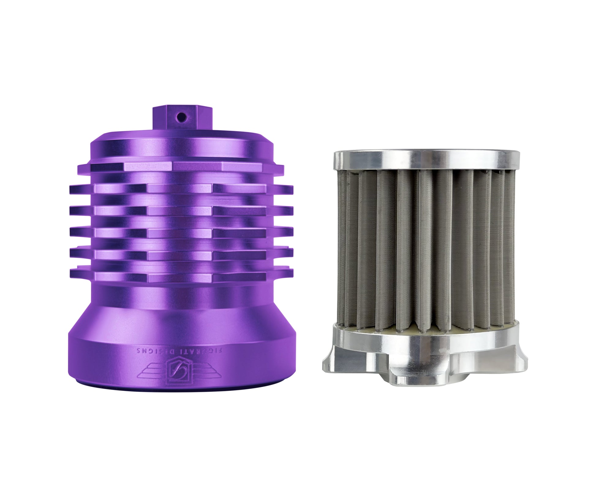 Performance Magnetic Oil Filter for Harley-Davidson All Models (1984-2026) - Purple