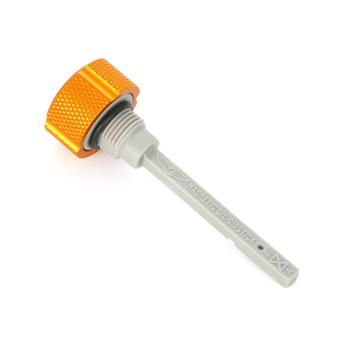 Performance Magnetic Transmission Dipstick for Harley-Davidson M8 (2017-2026) - Knurled Gold