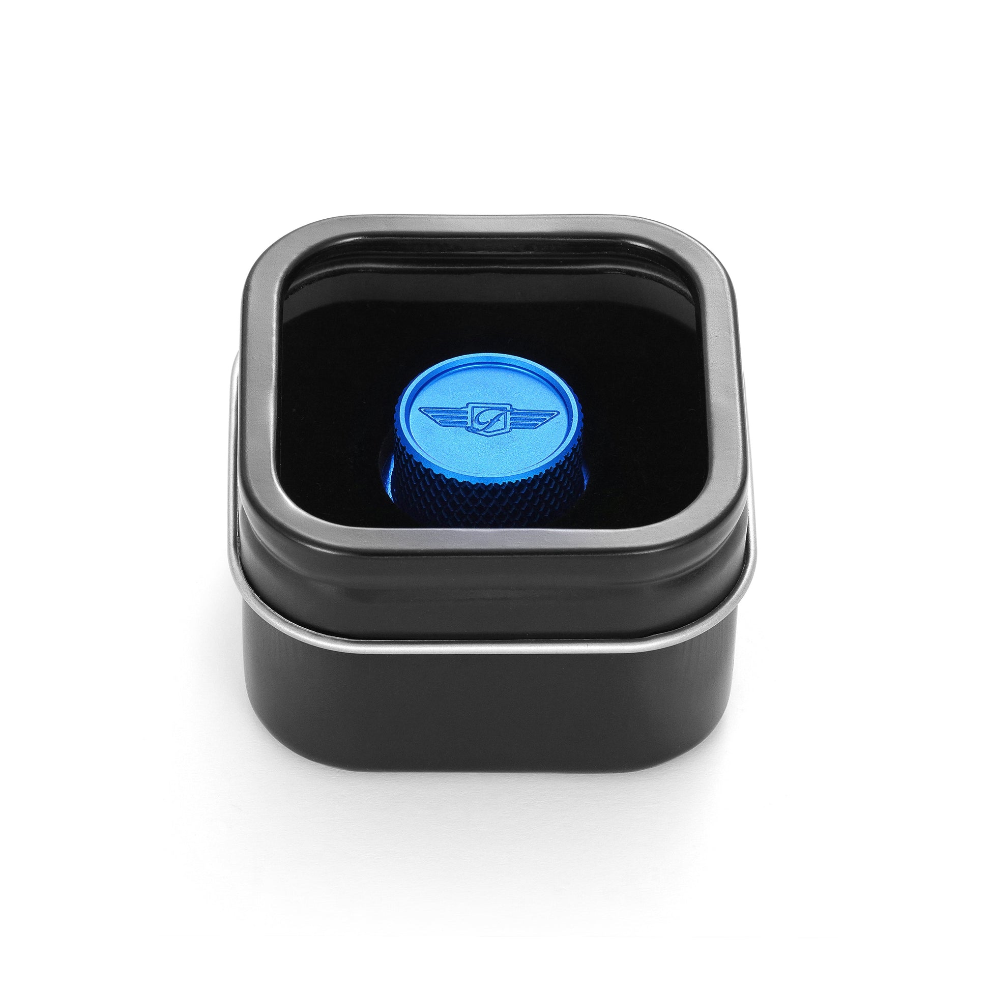 Performance Seat Screw - Knurled Blue