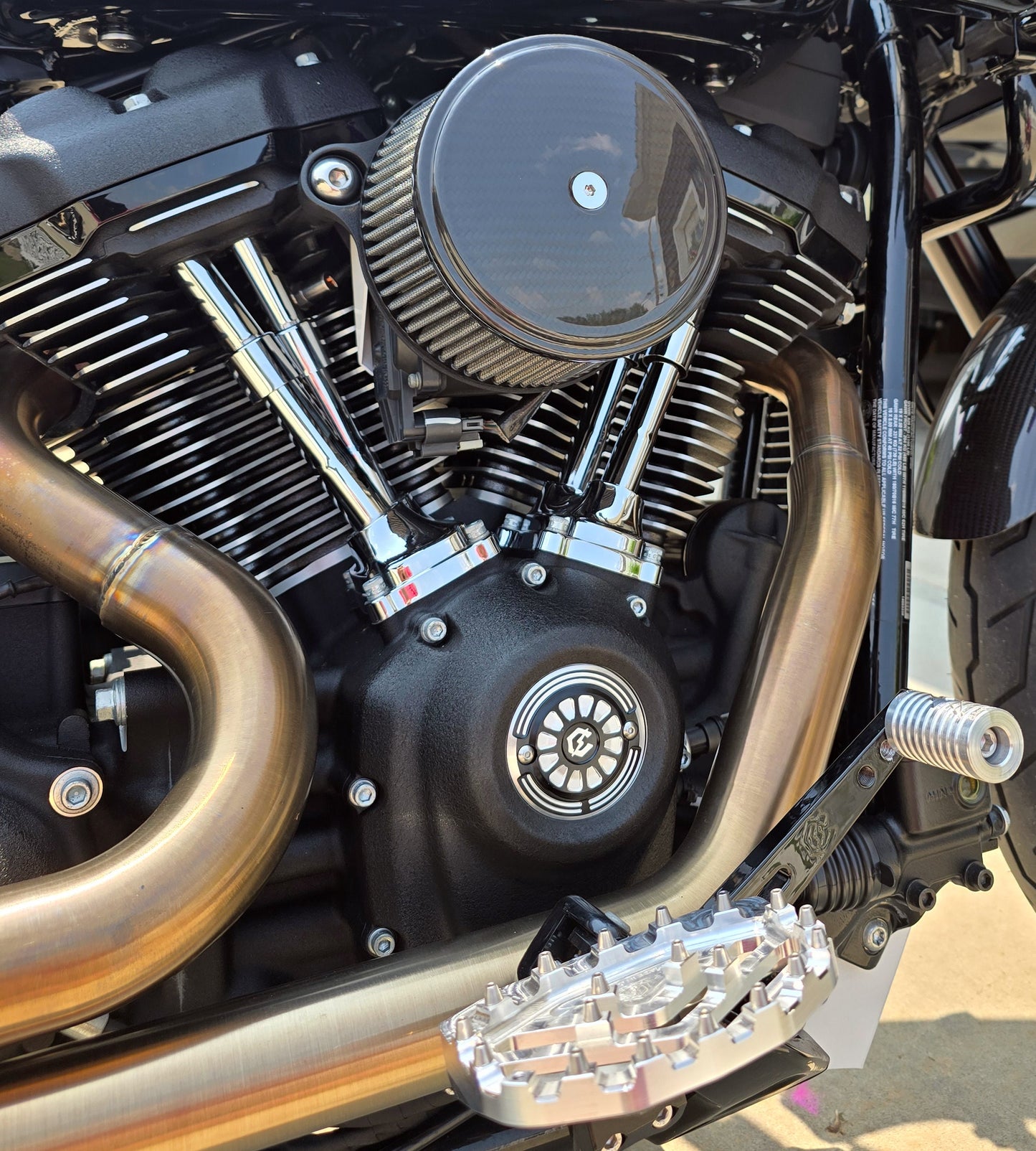 Crossthread Cycle- Lucky 13 Timing Covers M8 Engine